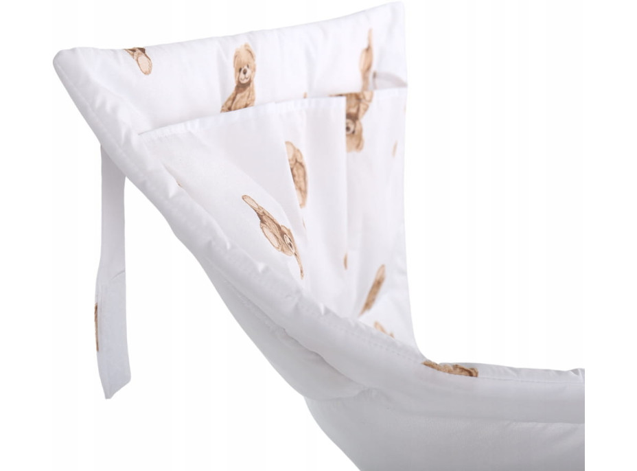 Kapsář (organizér) na dětskou postýlku BABYMAM PREMIUM - Medvídek Teddy