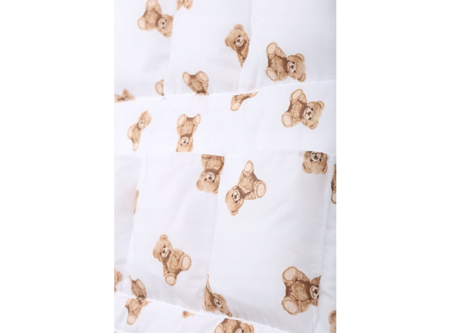 Kapsář (organizér) na dětskou postýlku BABYMAM PREMIUM - Medvídek Teddy