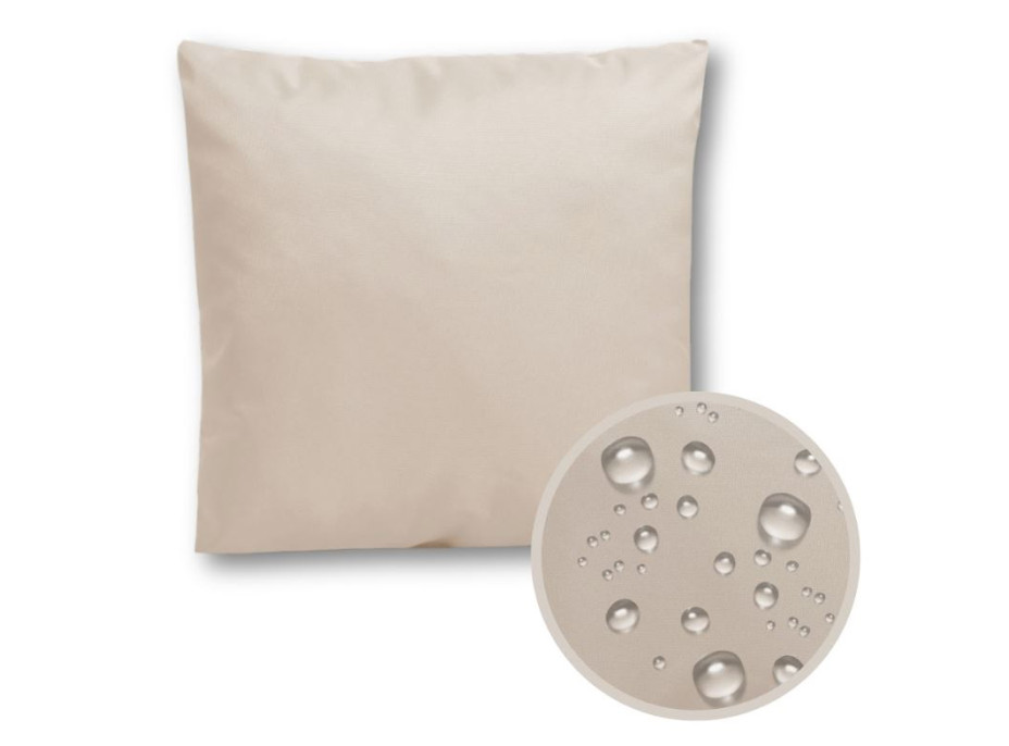 Voděodolný sedací MAXI polštář 100x15 cm do závěsného křesla - cappuccino