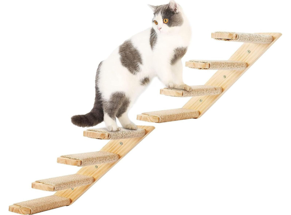Nástěnné schůdky pro kočky