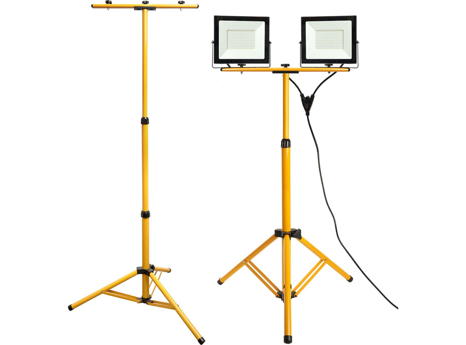 Halogenová LED stavební svítilna na stojanu RSL006-2x100W