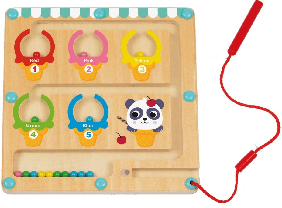 2Kids Toys Magnetická hra Natoč zmrzlinu