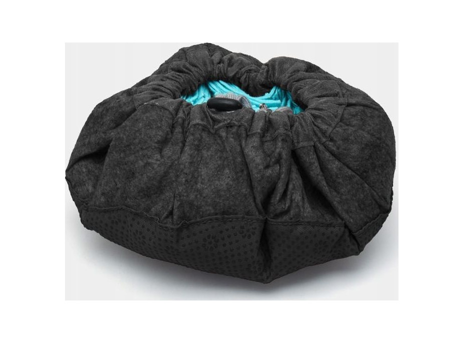 Čmuchací kobereček pro psa 48 cm - šedý/tyrkysový