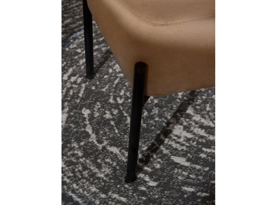 Kusový koberec Gloria Cavallo Grey kruh