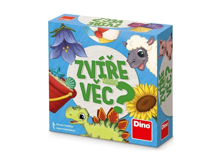Dino Cestovní hra Zvíře nebo věc?
