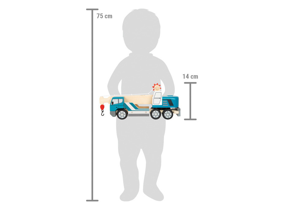small foot Nákladní jeřáb s paletou