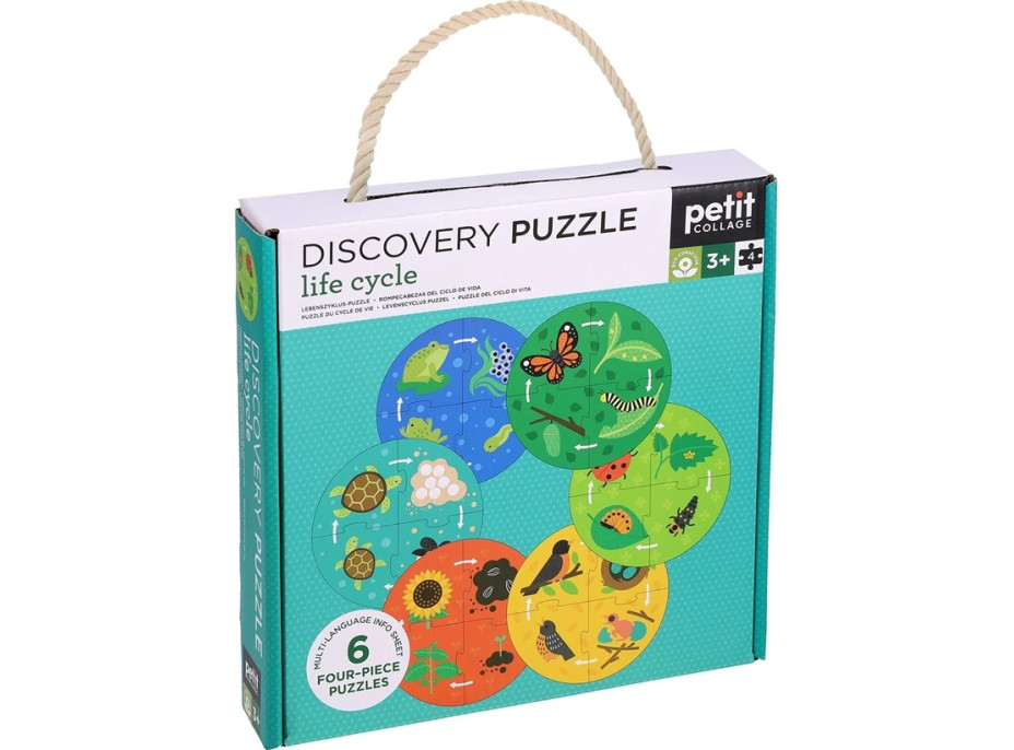 Petit Collage Puzzle pro objevitele Koloběh života