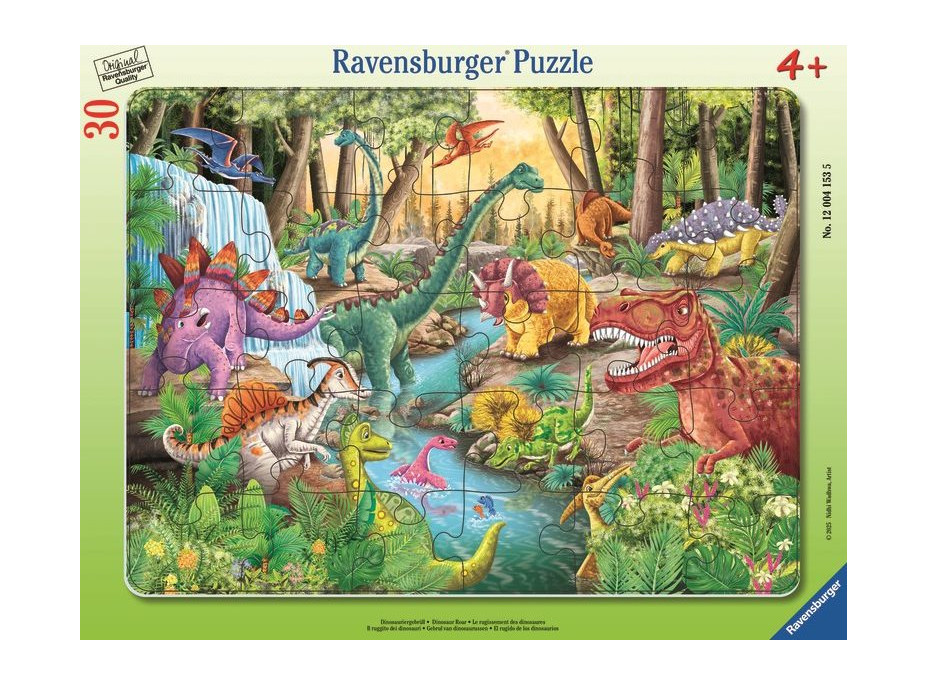 RAVENSBURGER Puzzle Dinosauři 30 dílků