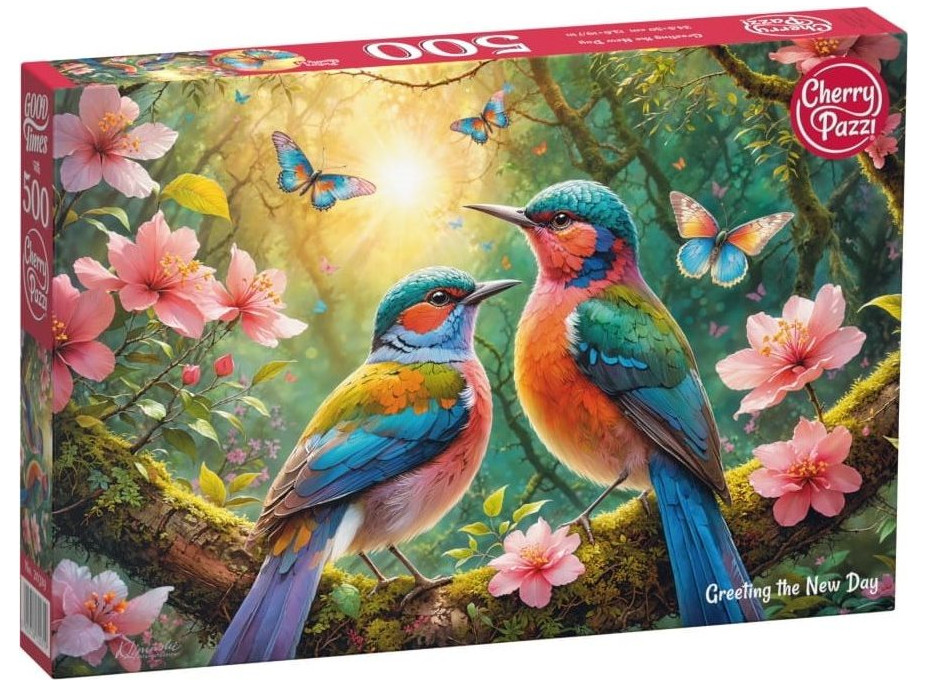 CHERRY PAZZI Puzzle Pozdrav nového dne 500 dílků