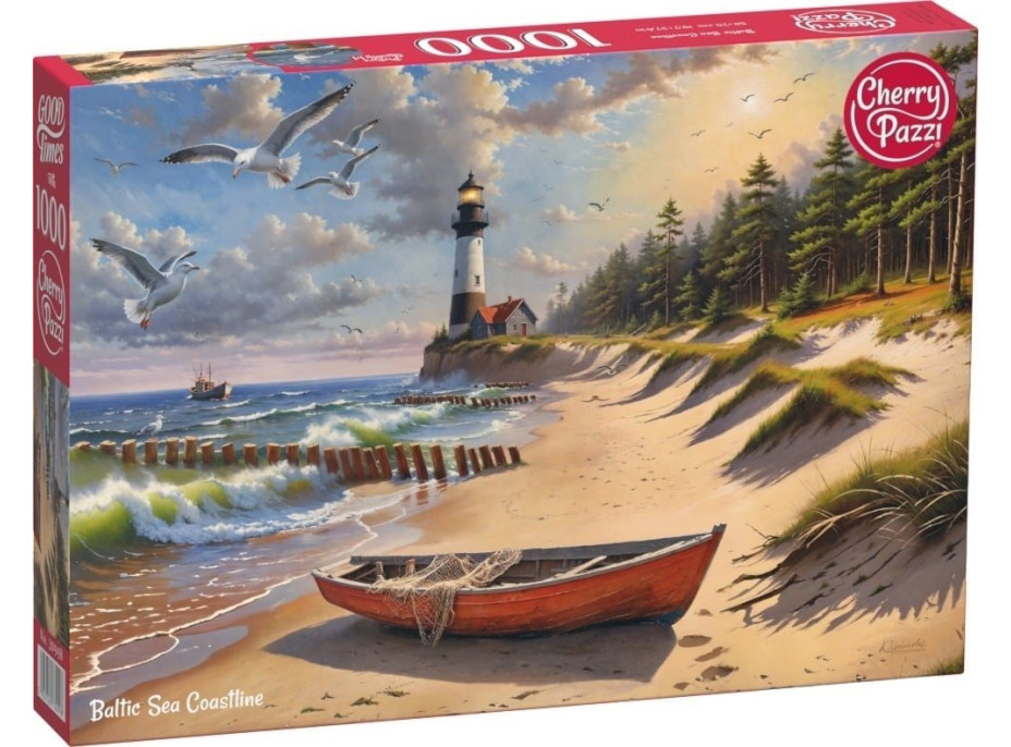 CHERRY PAZZI Puzzle Pobřeží Baltského moře 1000 dílků