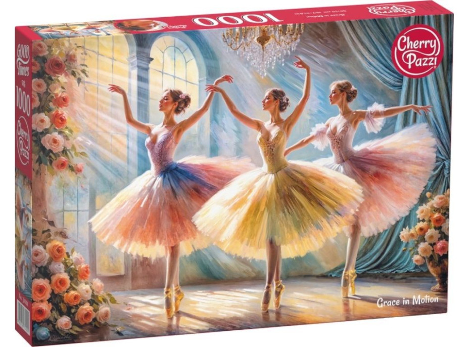 CHERRY PAZZI Puzzle Tři baletky 1000 dílků