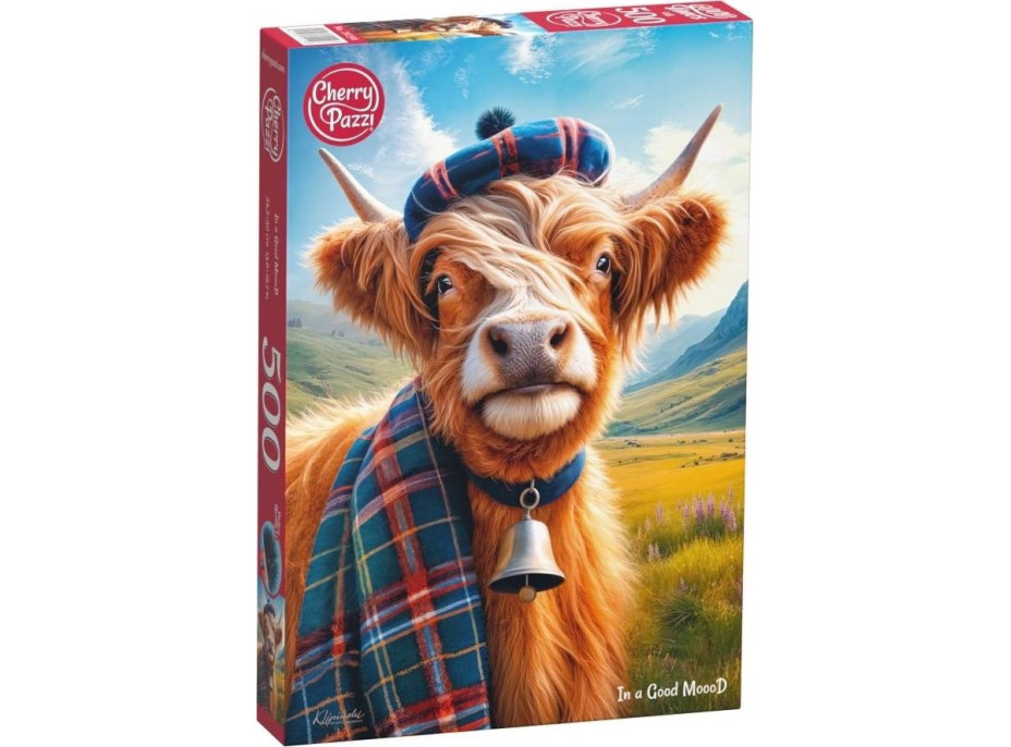 CHERRY PAZZI Puzzle V dobré náladě 500 dílků
