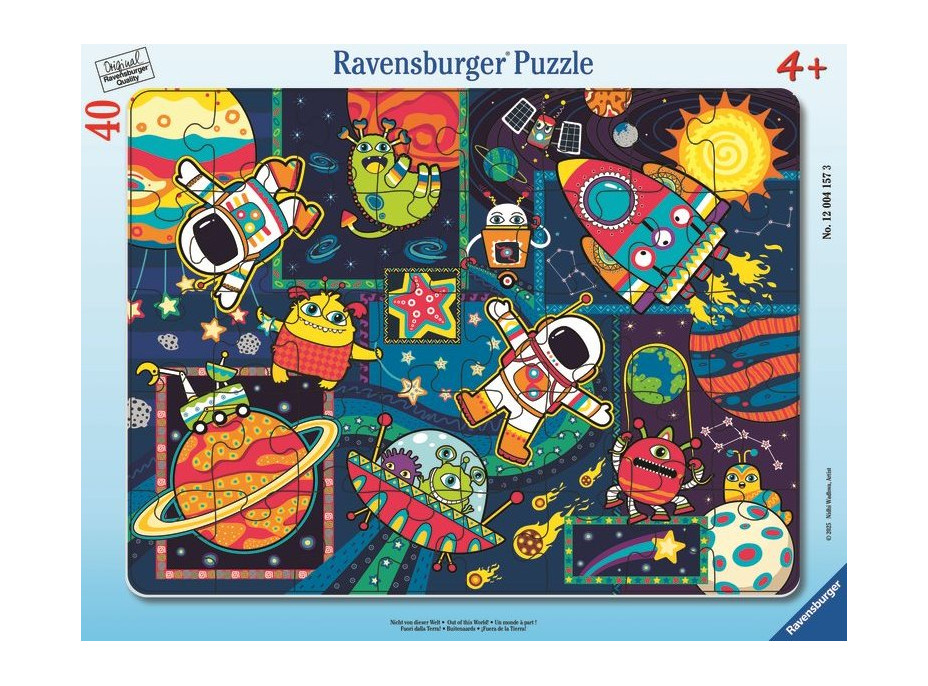 RAVENSBURGER Puzzle Nevyzpytatelný vesmír 40 dílků
