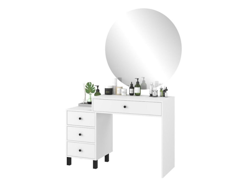 Toaletní stolek ELEGANT - bílý