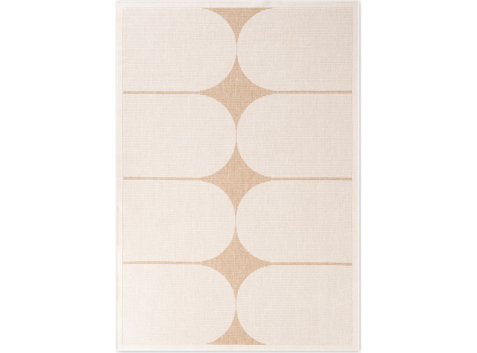 Kusový koberec Duet Bowen Beige/White - na ven i na doma