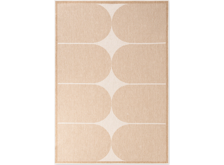Kusový koberec Duet Bowen Beige/White - na ven i na doma