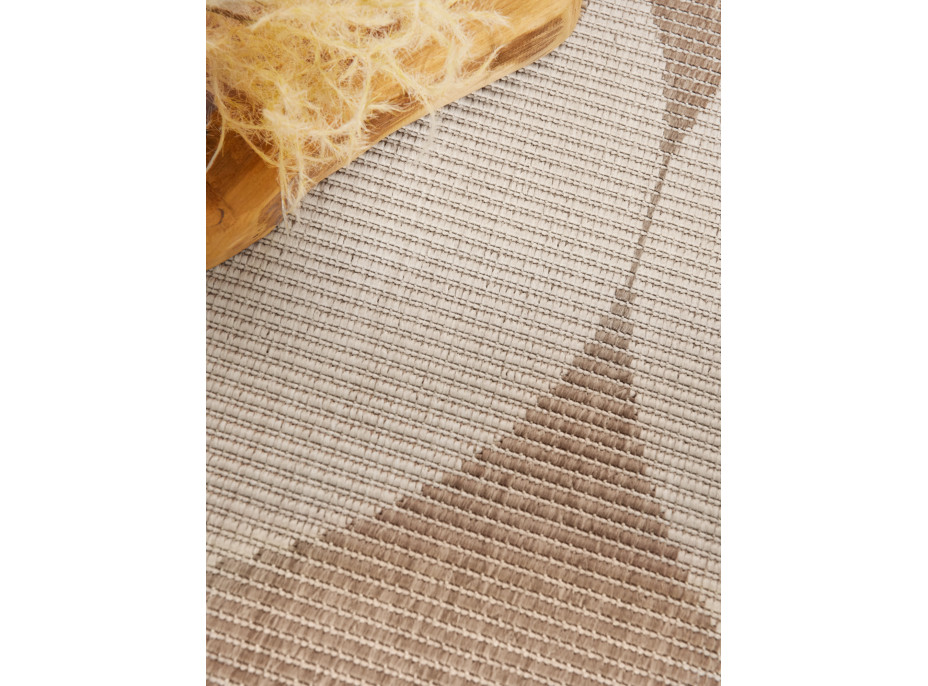 Kusový koberec Duet Bowen Beige/White - na ven i na doma