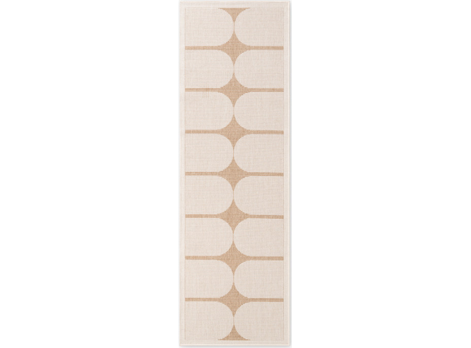 Běhoun Duet Bowen Beige/White - na ven i na doma