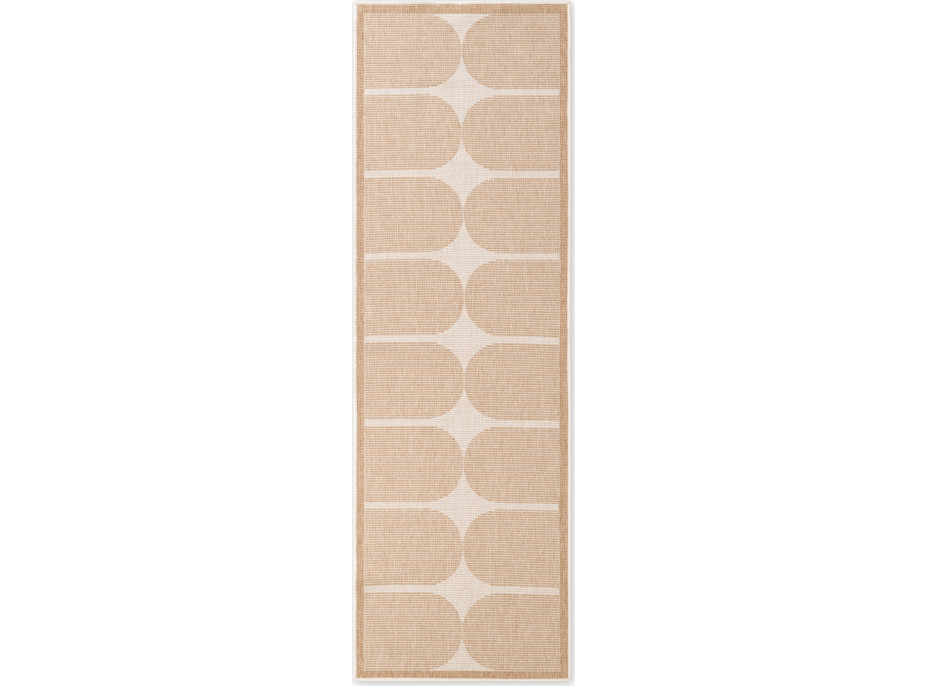 Běhoun Duet Bowen Beige/White - na ven i na doma