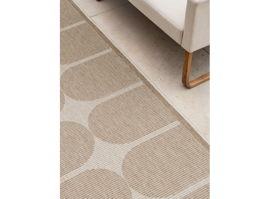 Běhoun Duet Bowen Beige/White - na ven i na doma
