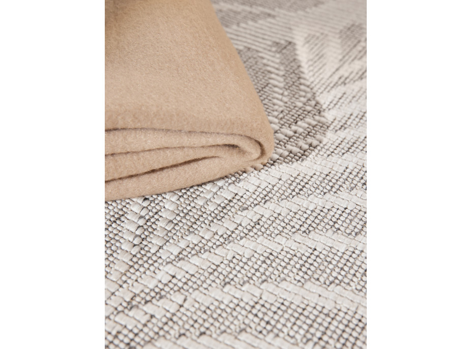 Kusový koberec Duet Liora White/Gray - na ven i na doma