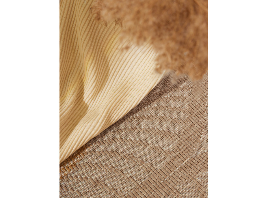 Kusový koberec Duet Liora Beige/White - na ven i na doma