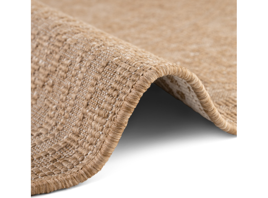 Kusový koberec Duet Kona Beige/White - na ven i na doma