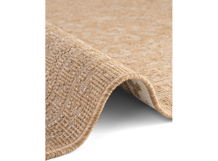 Kusový koberec Duet Rosel Beige/White - na ven i na doma