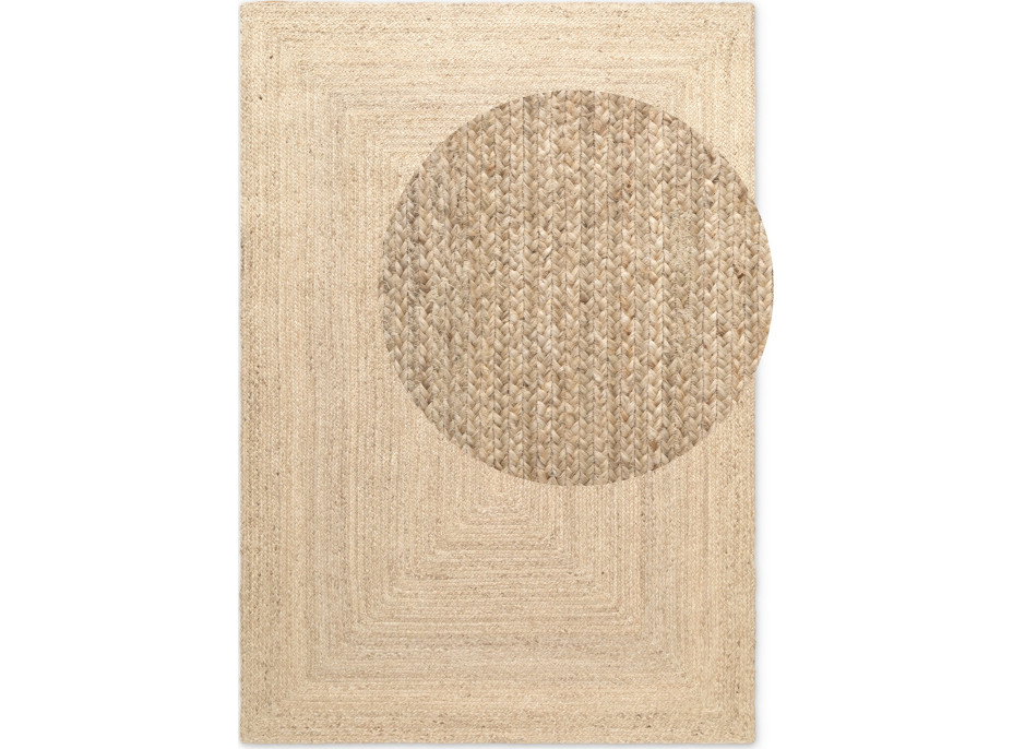 Kusový koberec Sharmila Beige