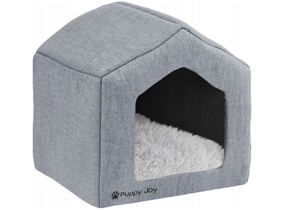Pelíšek pro psy/kočky Puppy Joy - šedý