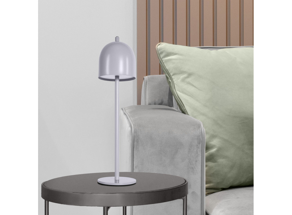 Dotyková noční lampička MODERN - šedá