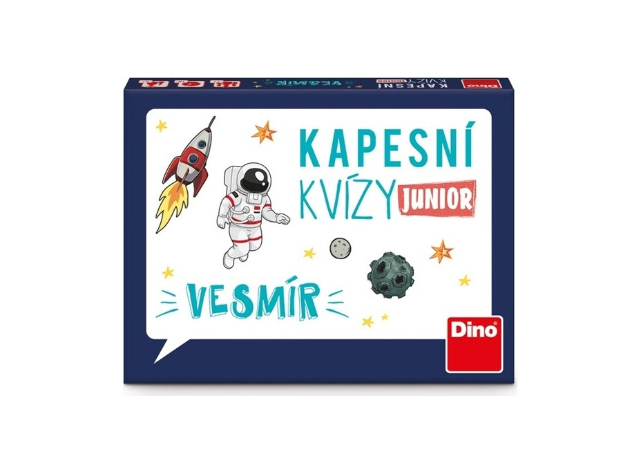 Dino Kapesní kvízy JUNIOR Vesmír