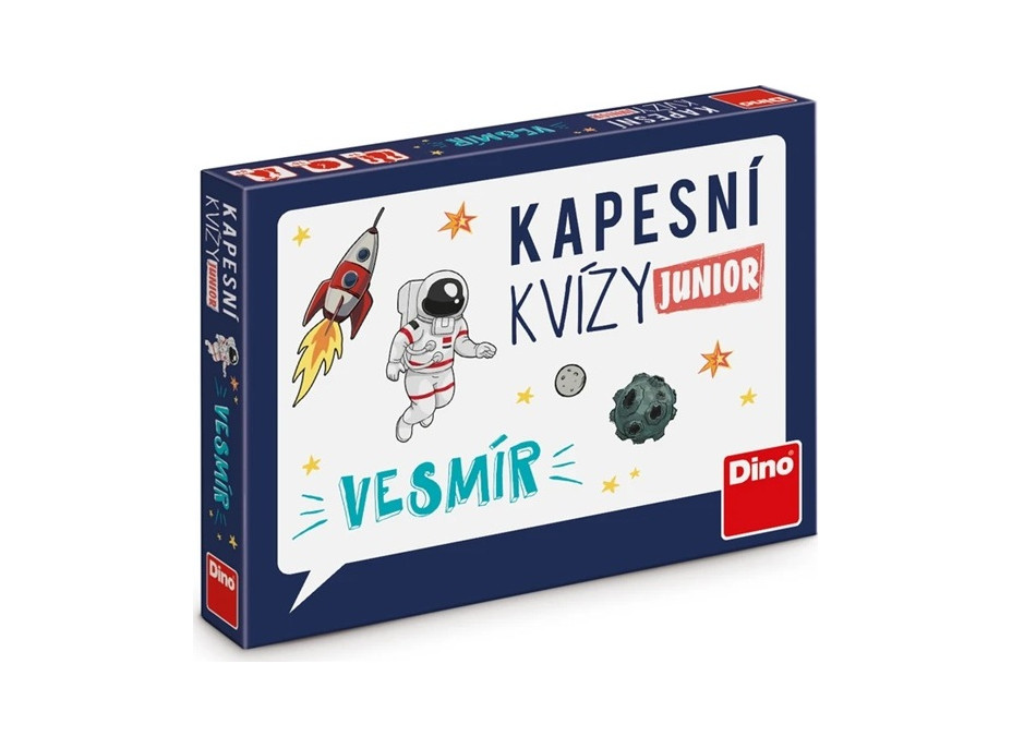 Dino Kapesní kvízy JUNIOR Vesmír