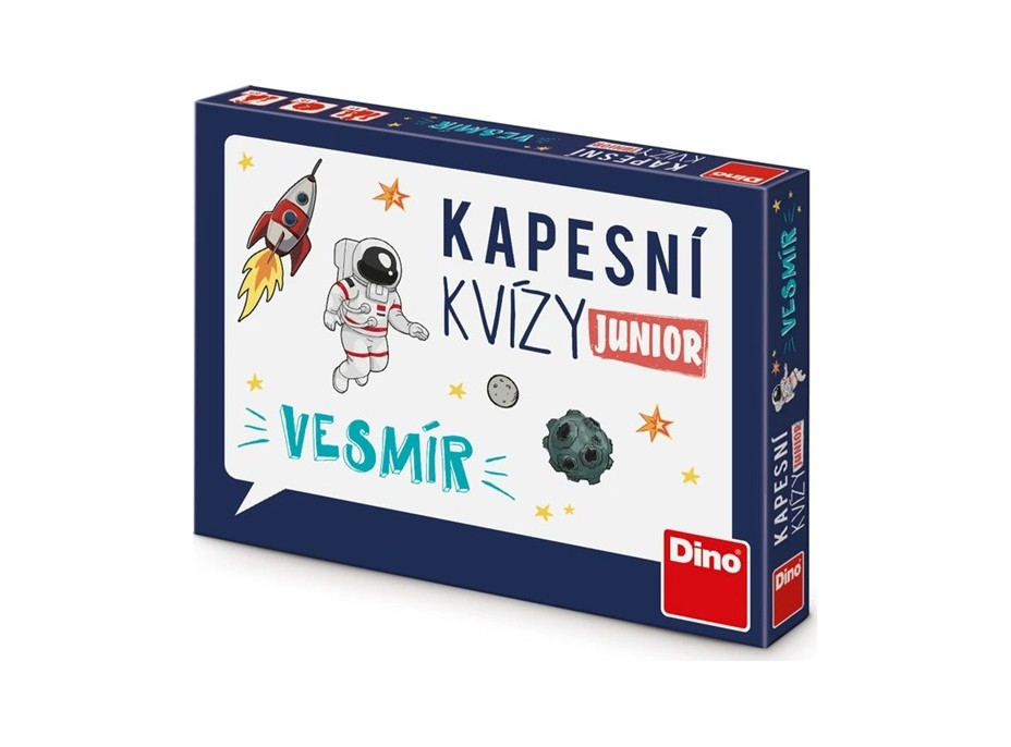 Dino Kapesní kvízy JUNIOR Vesmír