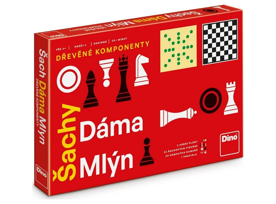 Dino Šachy, Dáma, Mlýn