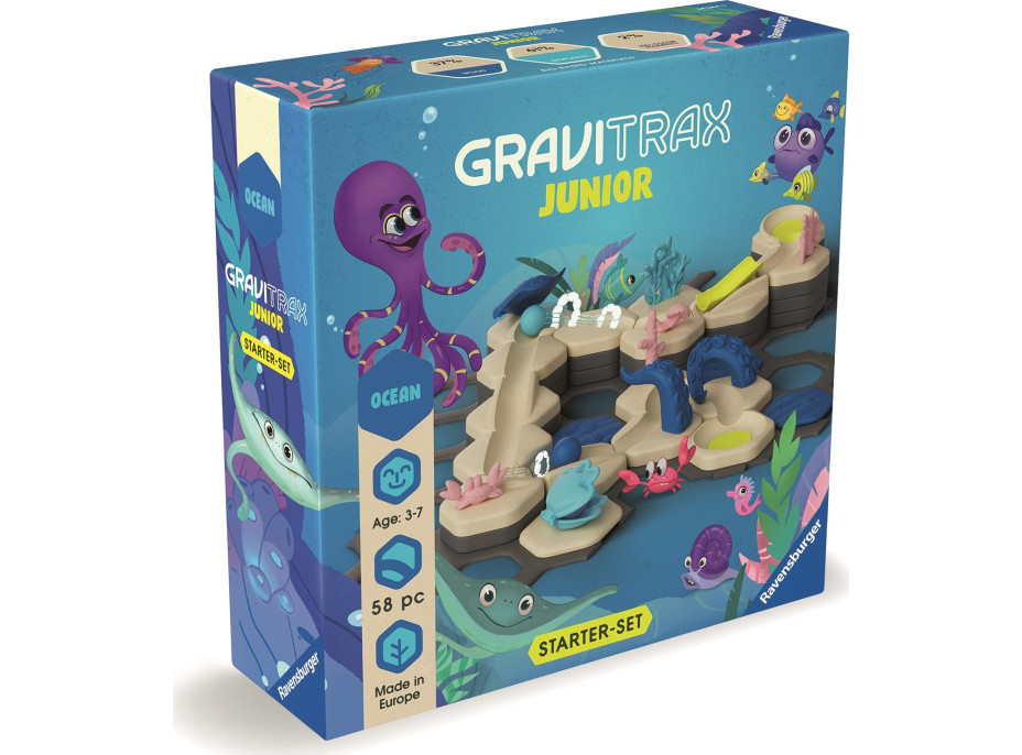RAVENSBURGER GraviTrax Junior Startovní sada Oceán
