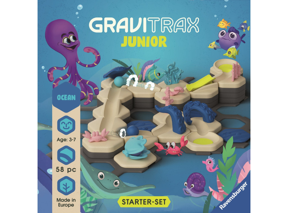 RAVENSBURGER GraviTrax Junior Startovní sada Oceán