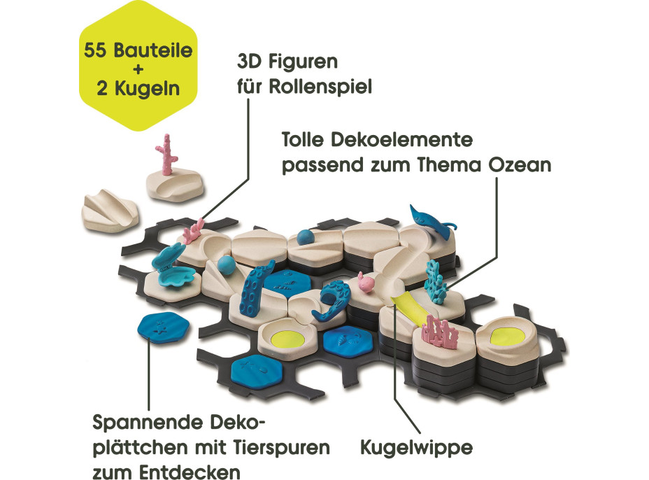 RAVENSBURGER GraviTrax Junior Startovní sada Oceán