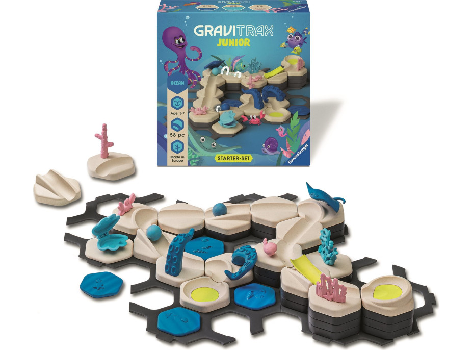RAVENSBURGER GraviTrax Junior Startovní sada Oceán