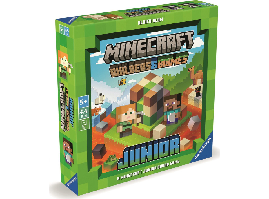 RAVENSBURGER Minecraft: Builders & Biomes Junior