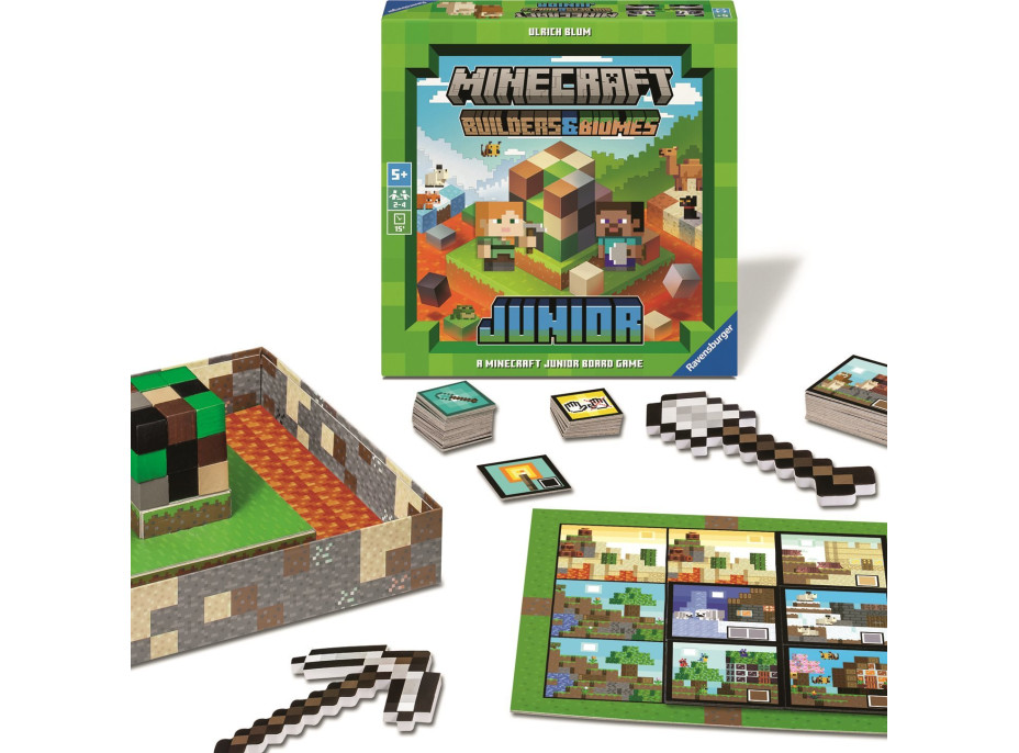 RAVENSBURGER Minecraft: Builders & Biomes Junior