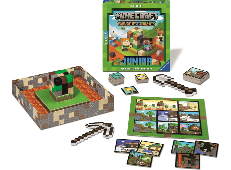 RAVENSBURGER Minecraft: Builders & Biomes Junior
