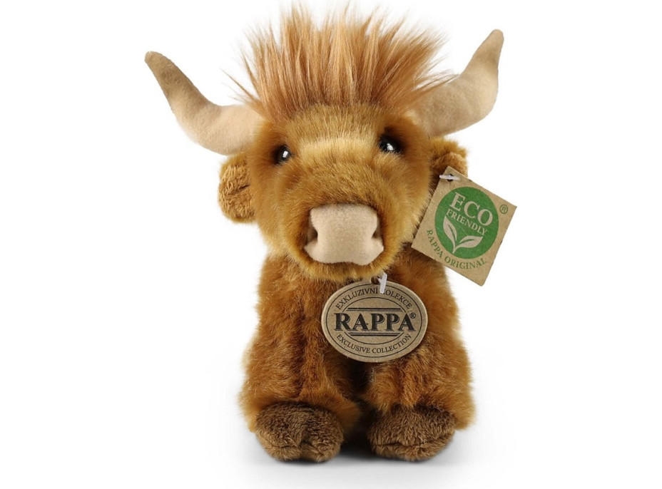 Rappa Plyšový skotský náhorní skot 16 cm ECO-FRIENDLY