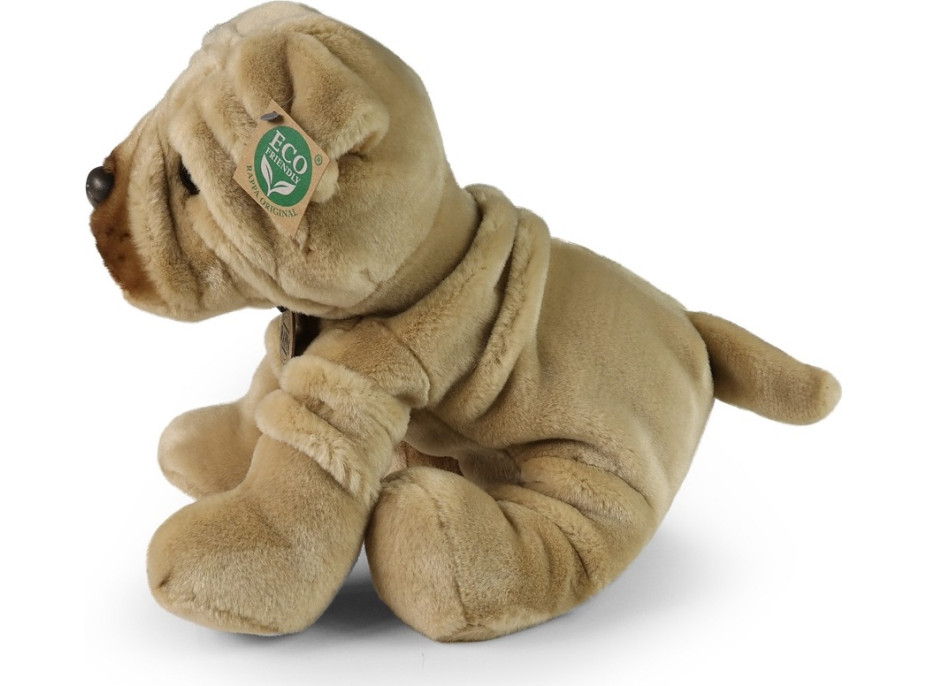 Rappa Plyšový pes šarpej 30 cm ECO-FRIENDLY