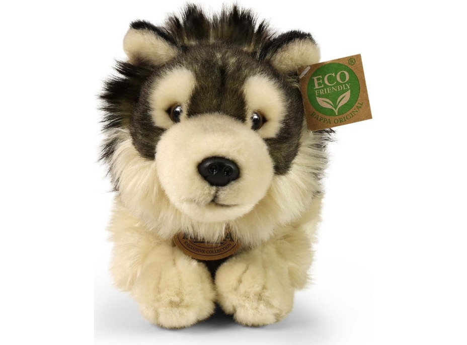 Rappa Plyšový vlk ležící 32 cm ECO-FRIENDLY
