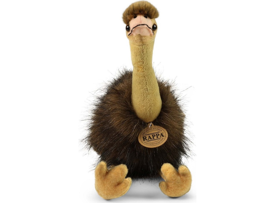 Rappa Plyšový pták Emu 28 cm ECO-FRIENDLY
