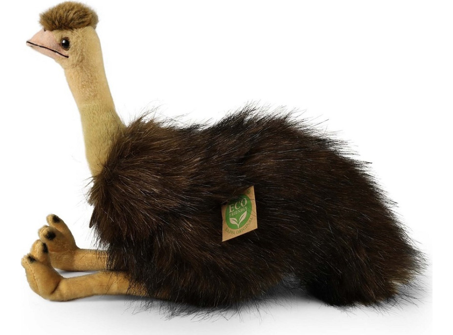 Rappa Plyšový pták Emu 28 cm ECO-FRIENDLY