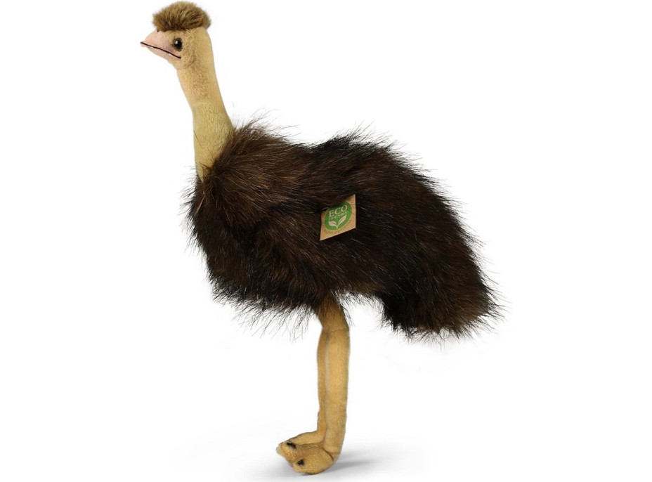Rappa Plyšový pták Emu 28 cm ECO-FRIENDLY