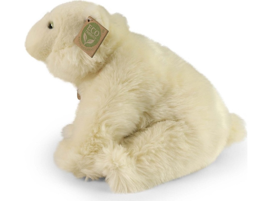 Rappa Plyšový medvěd lední 30 cm ECO-FRIENDLY