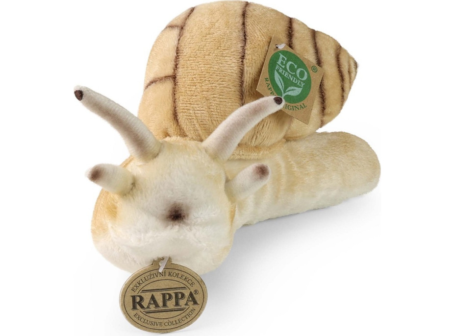 Rappa Plyšový šnek 24 cm ECO-FRIENDLY
